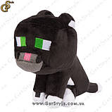 Іграшка Чорний кіт з Minecraft — "Tuxedo Cat" — у пластиковому боксі, фото 2