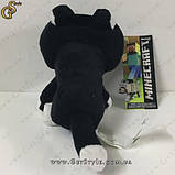 Іграшка Чорний кіт з Minecraft — "Tuxedo Cat" — у пластиковому боксі, фото 4