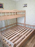 Ліжко двоярусне тримісне Ковчег за індивідуальним замовленням, фото 4
