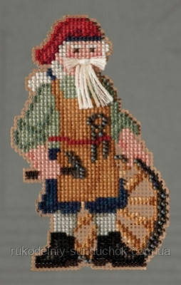 Набор для вышивания "Jamestown Santa//Джеймстаун Санта" Mill Hill MH203302 - фото 1 - id-p1014134687