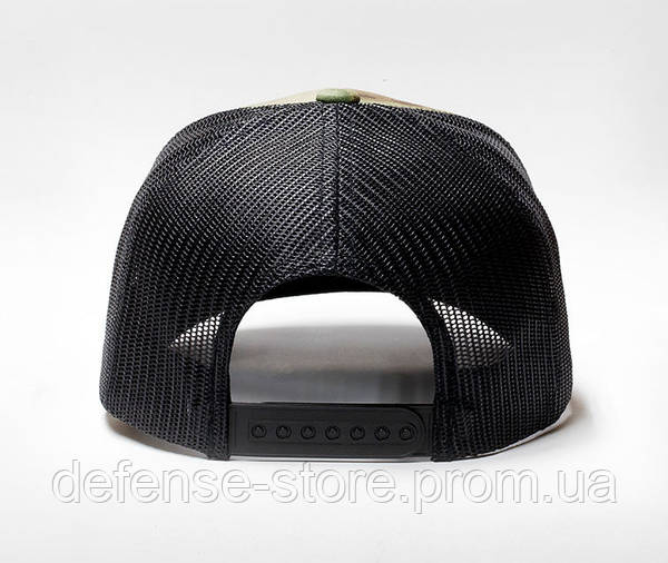 Yupoong CLASSICS Multicam Black Retro Trucker