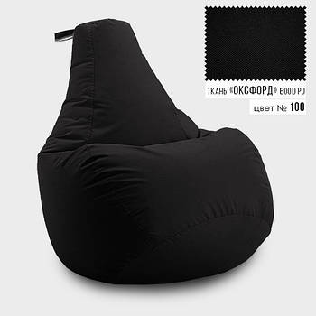 Крісло мішок груша Оксфорд 105*85 см, Колір Чорний hotdeal