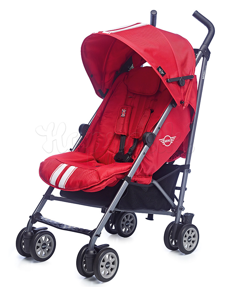 Коляска трость Easywalker MINI Buggy FIREBALL RED