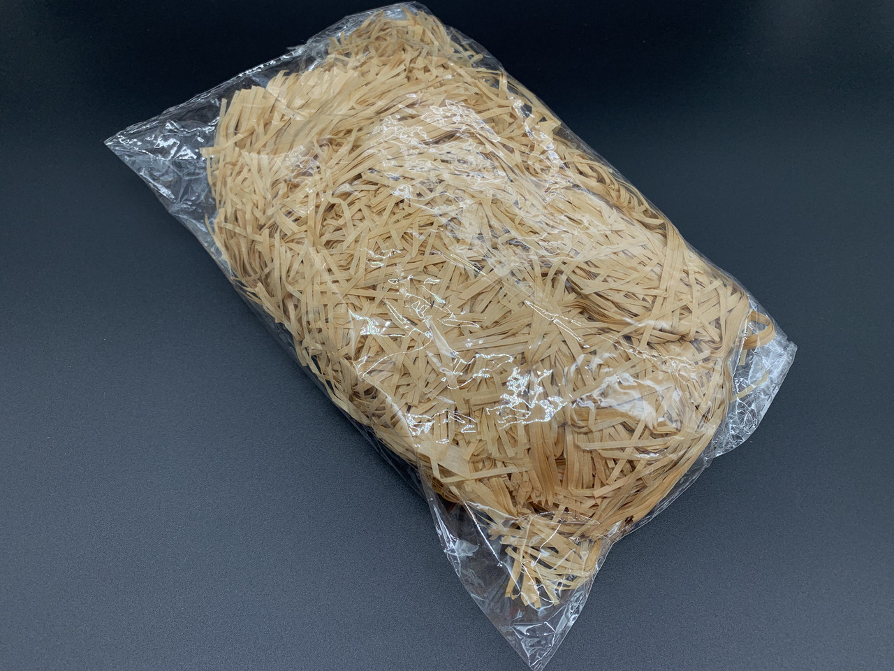 Наповнювач для коробок. Паперова стружка для упаковки. Колір коричневий., фото 1