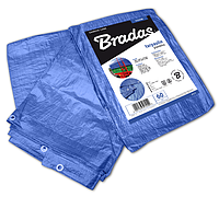 Тент водонепроницаемый Bradas BLUE 60 гр/м2, 3x7 м PL3/7