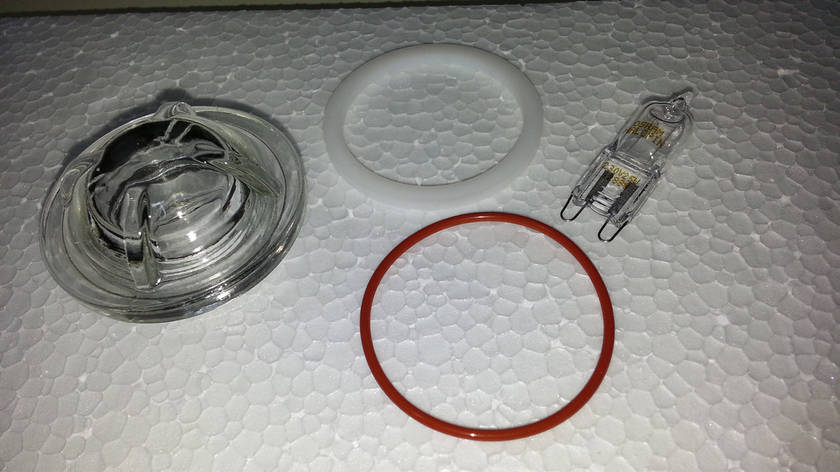 Плафон з лампою KVT1195 для печі Unox XB, XV, XF / XFT133-135-193-195 та ін., фото 1