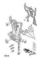 Поршень запобіжного клапана оливонасоса GM 90529546 Z14XEP OPEL Astra-G/H Corsa-C/D Meriva-A Tigra-B