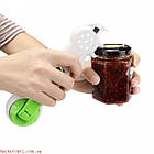 Універсальна відкривачка механічна консервний ніж для банок і пляшок Can Opener 6 в 1, фото 3