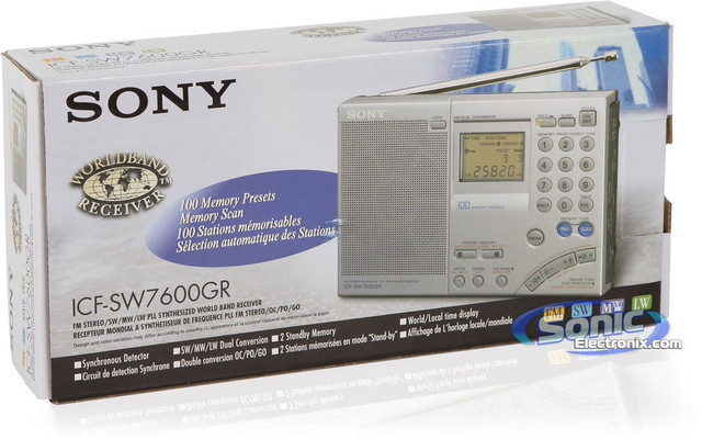 Радиоприемник Sony ICF-SW7600GR купить от 