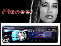 Автомагнитола Pioneer 1090 читает папки+пульт! Быстрая доставка