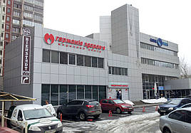 Проект реконструкції будівлі під медичний центр "Гармонія здоров'я" у м. Київ по вул. Черновола.
Спеціалізація – гінекологія, урологія, проктологія, хірургія, ендокринологія, гастроентерологія, рентген, стаціонар, операційний блок...