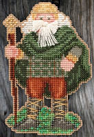 Набор для вышивания "Ireland Santa//Ирландский Санта" Mill Hill MH205303