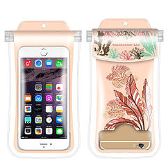 Водонепроникний чохол для телефона Brown Algae