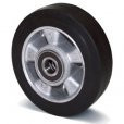 Рулевое колесо Алюминий/ черная резина диаметром 200 мм - фото 1 - id-p107952174