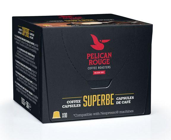Уценка! Nespresso капсули Pelican Rouge SUPERBE 10 шт. Нідерланди Неспресо