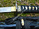 Сувенірний самурайський меч катана на підставці "Сакура" 74 см, фото 5