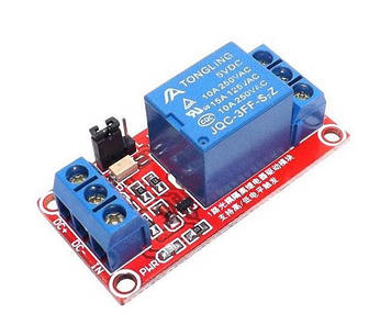 Реле 5V Relay ARM AVR Arduino Module 1 порт модуль із тригером на оптопарі 