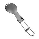 Ложка-виделка титанова складна Toaks SLV-06 довжина 160 мм., фото 5