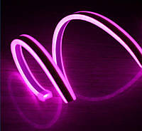 Двусторонняя LED неоновая излучающая лента LTL FLEX 8х16mm 120 LED 2835smd IP67 220v Pink