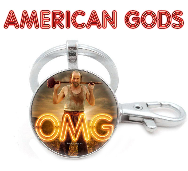 Брелок Американські боги / American Gods із зображенням Чорнобога