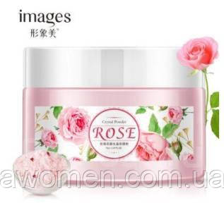 Зволожувальна альгінатна маска з трояндою Images Rose Cristal Powder, 75 g
