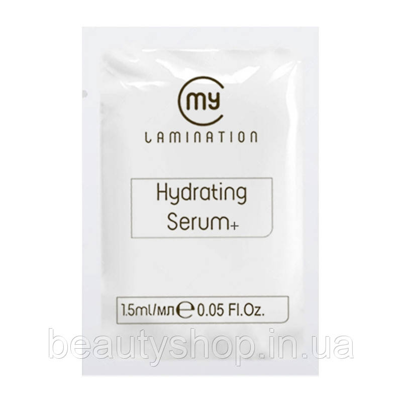 Склад No3 Hydrating serum+ My Lamination для ламінування вій і брів, 1.5 ml, Трав'яний ламіньош