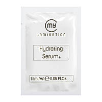 Склад No3 Hydrating serum+ My Lamination для ламінування вій і брів, 1.5 ml, Трав'яний ламіньош