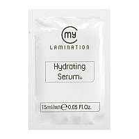 Склад No3 Hydrating serum+ My Lamination для ламінування вій і брів, 1.5 ml, Трав'яний ламіньош