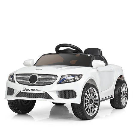 Дитячий електромобіль машина Mersedes-Benz M 3981EBLR-1 (MP3, SD, USB, мотори 2x25W, акум.12V5AH), фото 1