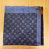 Хустка Louis Vuitton синя комбі, фото 7