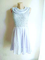 Жіночий сарафан плаття повітряне бузкове 40-46