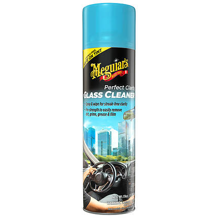 Очищувач для скла аерозольний - Meguiar's Perfect Clarity Glass Cleaner Aero 539 г. (G190719), фото 2