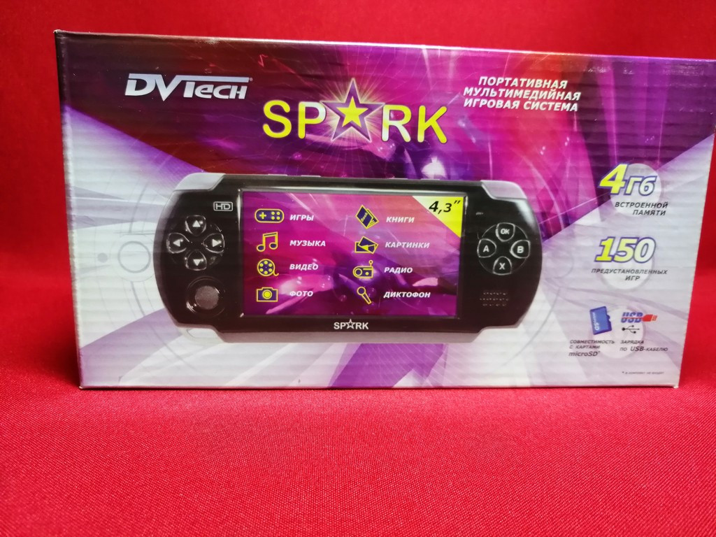 Игровая приставка DVTech SPARK - фото 2 - id-p1014558079