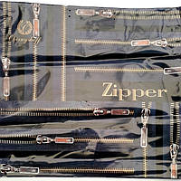 Пакет с пластиковой ручкой 36х37 10шт. "Zipper"