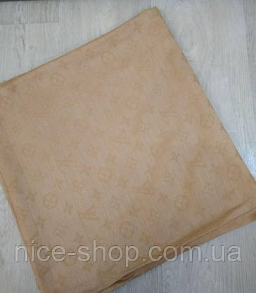 Хустка Louis Vuitton темна беж, фото 4