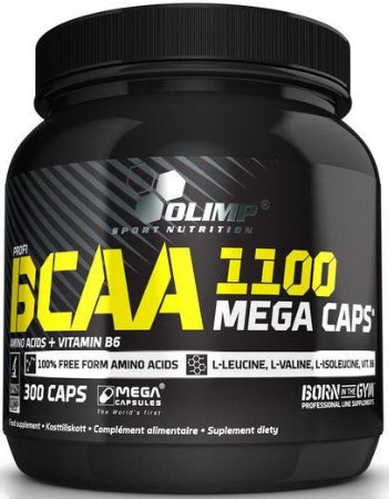 Амінокислота BCAA Mega Caps (300 caps) OLIMP