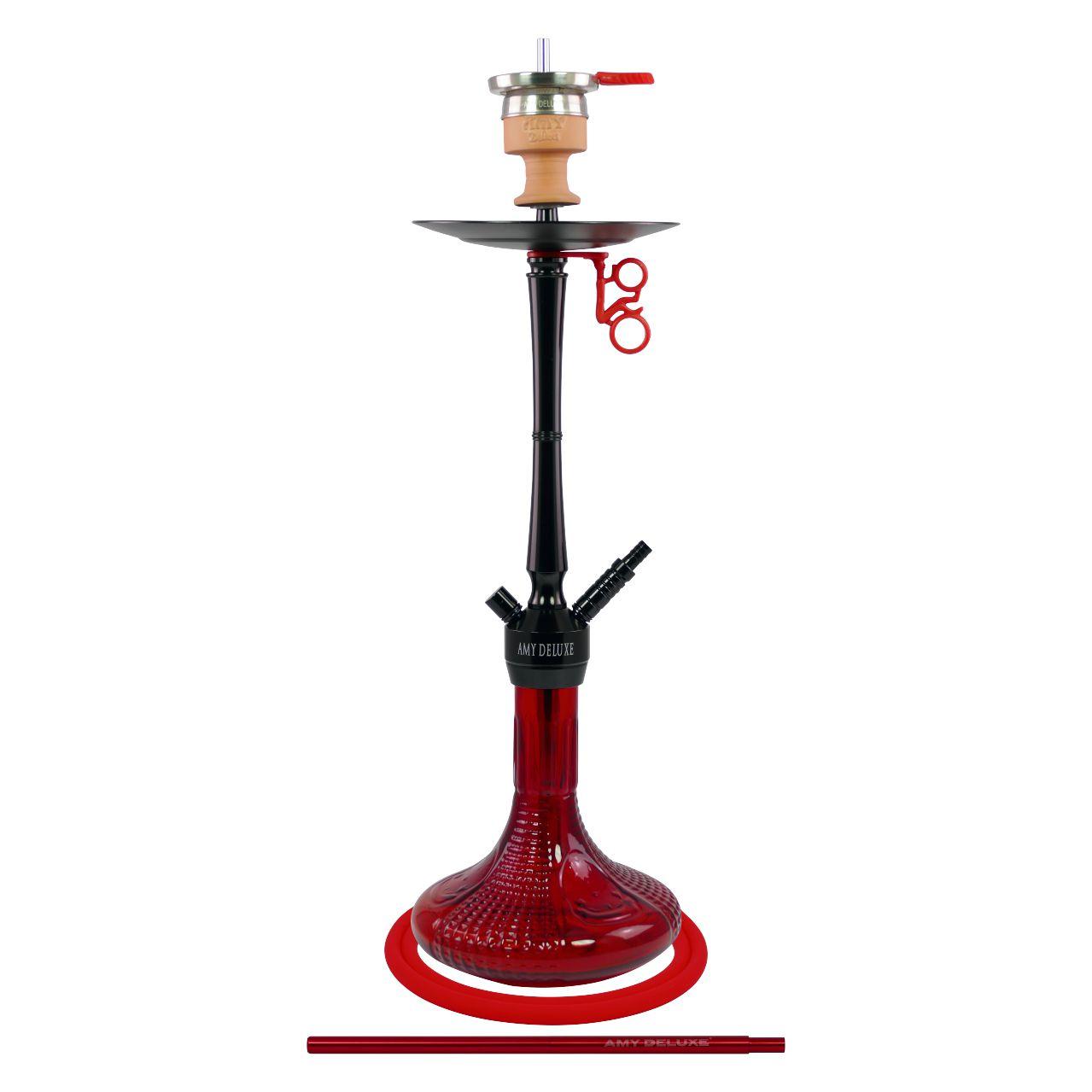 Кальян AMY Deluxe 068.01 Alu Luna Red  (80 см)