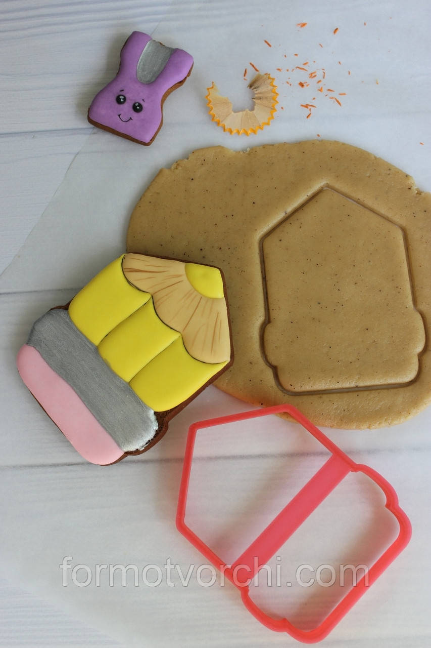 3D-формочки-вирубки для пряників "Олівець 4"