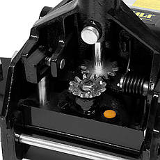 Домкрат гідравлічний підкатний з педаллю 3.5 т 145-500мм Sigma 6104061, фото 5