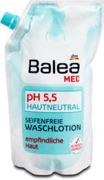 Balea Med Waschlotion ph 5,5 Hautneutral Лосьйон для вмивання без мила для дуже чутливої шкіри 500 мл