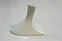 Каблук женский пластиковый 5014 белый р.1,3 h-5,2 , 5,6см.