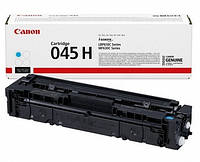 Картридж Canon 045H cyan для принтера CANON i-sensys LBP611Cn, LBP613Cdw, MF631Cn (Евро картридж)
