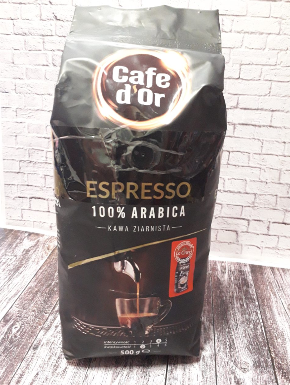 Кофе в зернах Cafe D'or Espresso 500г (Польша) - фото 1 - id-p1014641296