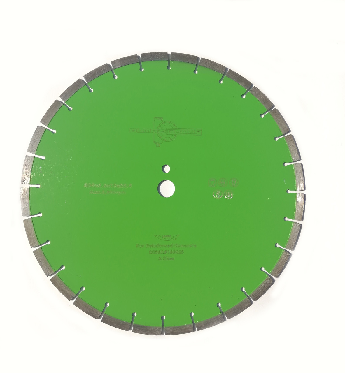 Алмазні диски виробництва ALMAZ GROUP Ø 400 мм