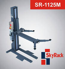 Автомобільний одностійковий підкатний електрогідравлічний підіймач