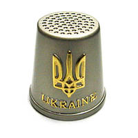 Наперсток декоративный металлический Украина