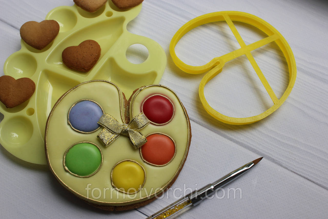 3D-формочки-вирубки для пряників "Палітра 1"