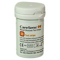 Тест-смужки для глюкометра CareSens N (50 шт.)