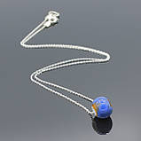 Срібне кольє "Планета Земля", фото 2