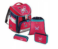 Школьный рюкзак для девочек Hama Step By Step BUTTERFLY + 2 пенала + сумка для спортивной обуви супер